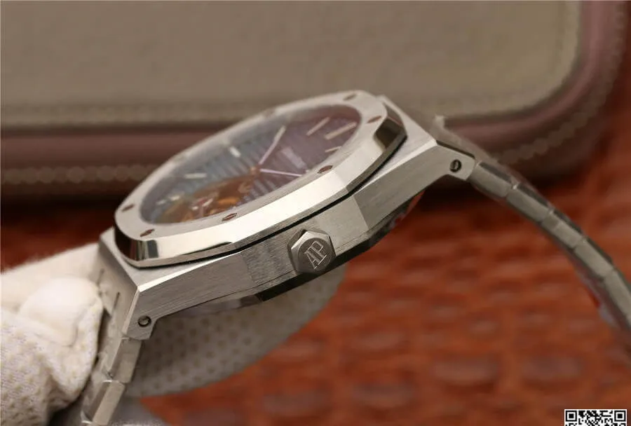 Audemars Piguet Royal Oak Tourbillon 26510IP.OO.1220IP.01 R8 Factory 1:1 Best Edition Replica Watch Titanium Case